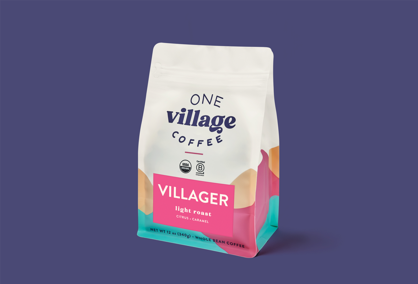 Image of Villager coffee bag.