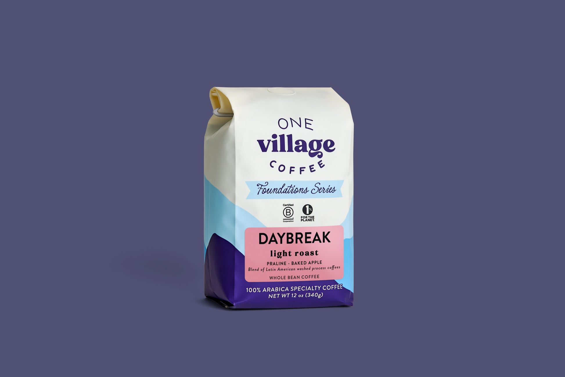 Image of daybreak coffee bag.