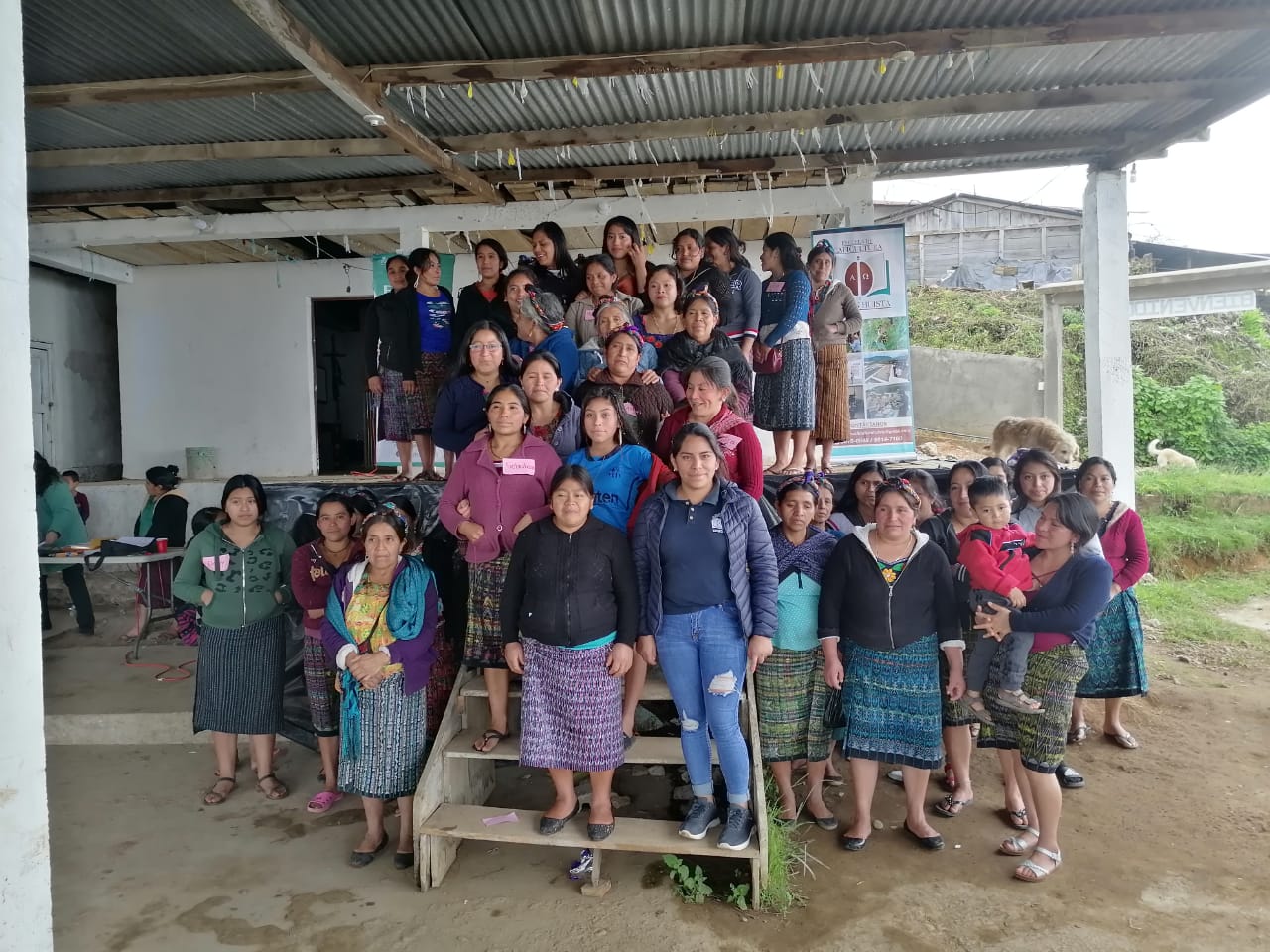 Image of group of women receiving coffee education.