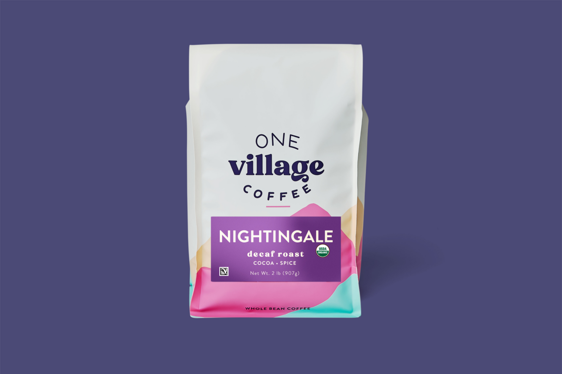 Image of 2lb Nightingale coffee bag.