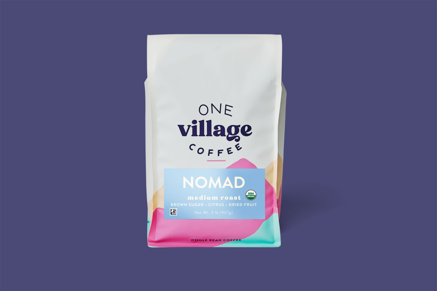 Image of 2lb Nomad coffee bag.