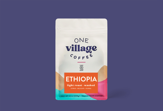 Image of Ethiopia Washed coffee bag.
