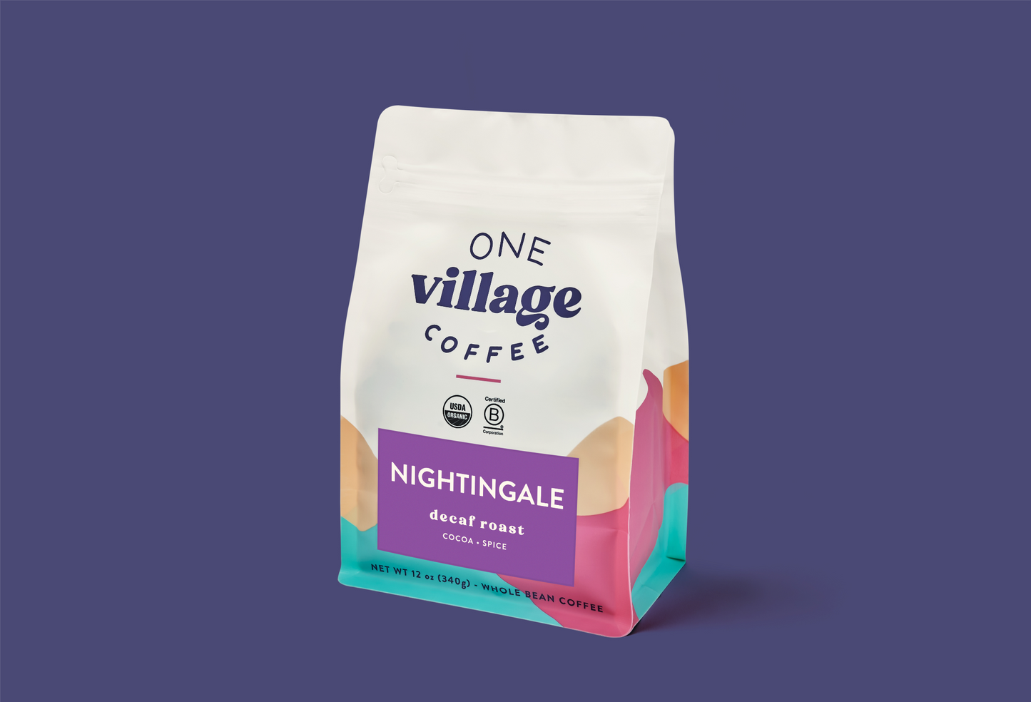 Image of Nightingale coffee bag.