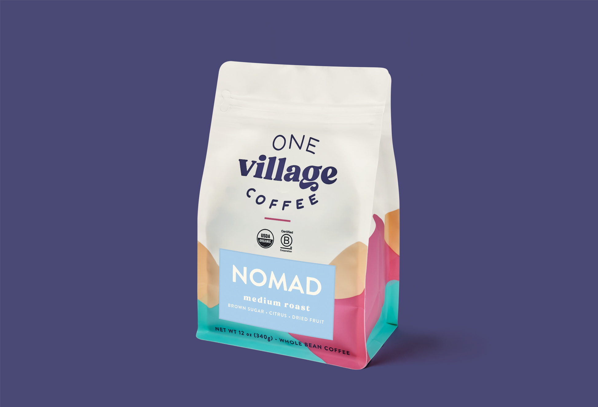 Image of Nomad coffee bag.