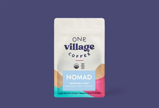 Image of Nomad coffee bag.